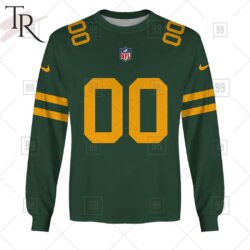 Personalized NFL Green Bay Packers Alternate Jersey Hoodie 2223 Personalized NFL Green Bay Packers Alternate Jersey Hoodie 2223 4