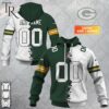 Personalized NFL Green Bay Packers Mix Jersey Style Hoodie Personalized NFL Green Bay Packers Mix Jersey Style Hoodie