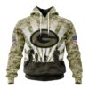 Personalized NFL Green Bay Packers Salute To Service Honor Veterans And Their Families Hoodie Personalized NFL Green Bay Packers Salute To Service Honor Veterans And Their Families Hoodie 1