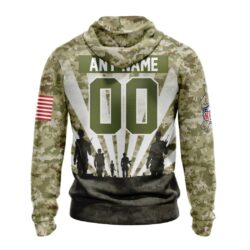 Personalized NFL Green Bay Packers Salute To Service Honor Veterans And Their Families Hoodie Personalized NFL Green Bay Packers Salute To Service Honor Veterans And Their Families Hoodie 3