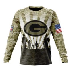 Personalized NFL Green Bay Packers Salute To Service Honor Veterans And Their Families Hoodie Personalized NFL Green Bay Packers Salute To Service Honor Veterans And Their Families Hoodie 6