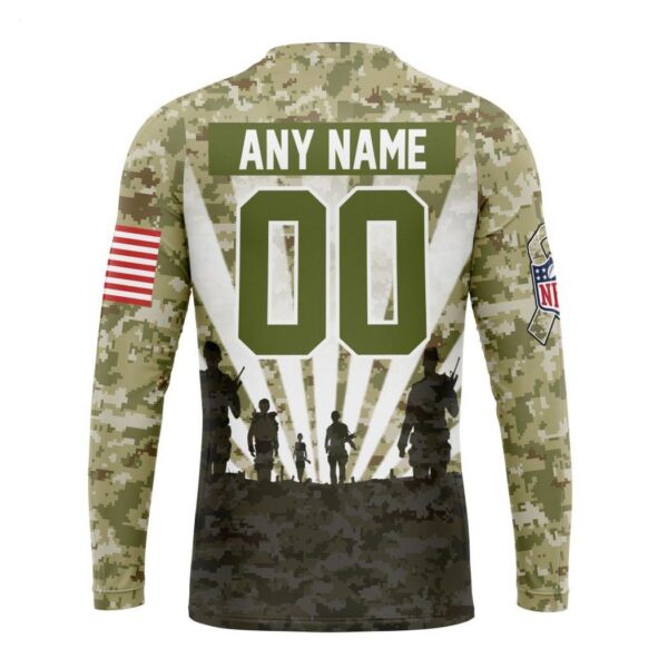 Personalized NFL Green Bay Packers Salute To Service Honor Veterans And Their Families Hoodie 7