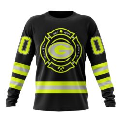 Personalized NFL Green Bay Packers Special FireFighter Uniform Design Hoodie fId Personalized NFL Green Bay Packers Special FireFighter Uniform Design Hoodie 6 1