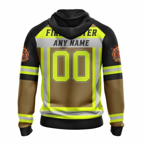 Personalized NFL Green Bay Packers Special Firefighter Uniform Design T Shirt 3