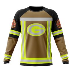 Personalized NFL Green Bay Packers Special Firefighter Uniform Design T-Shirt Personalized NFL Green Bay Packers Special Firefighter Uniform Design T Shirt 6