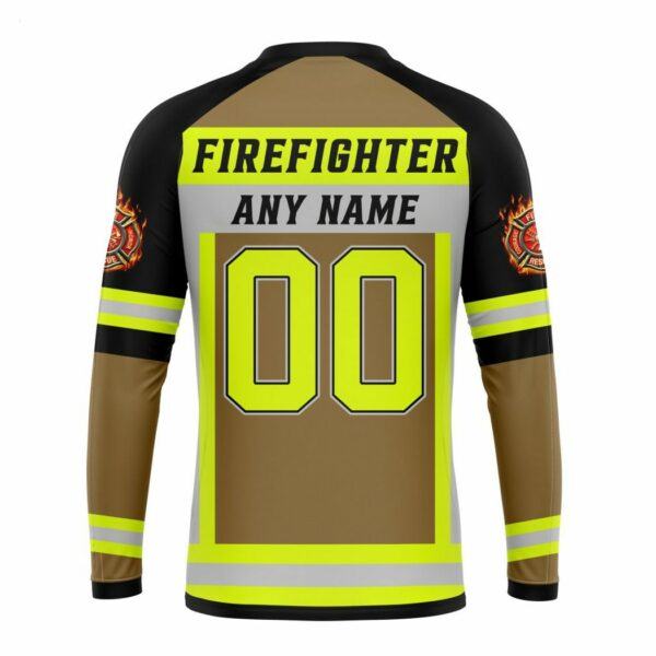 Personalized NFL Green Bay Packers Special Firefighter Uniform Design T Shirt 7