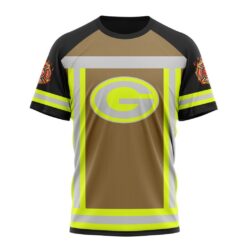Personalized NFL Green Bay Packers Special Firefighter Uniform Design T-Shirt Personalized NFL Green Bay Packers Special Firefighter Uniform Design T Shirt 8