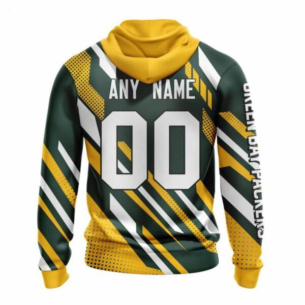 Personalized NFL Green Bay Packers Special MotoCross Concept Hoodie 3