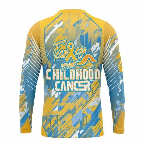 Personalized NFL Green Bay Packers Specialized Design Fearless Against Childhood Cancers Hoodie 7
