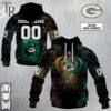 Personalized NFL Rose Dragon Green Bay Packers Hoodie Personalized NFL Rose Dragon Green Bay Packers Hoodie 1