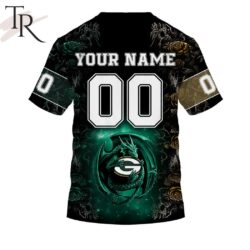Personalized NFL Rose Dragon Green Bay Packers Hoodie Personalized NFL Rose Dragon Green Bay Packers Hoodie 7