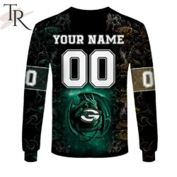 Personalized NFL Rose Dragon Green Bay Packers Hoodie Personalized NFL Rose Dragon Green Bay Packers Hoodie 8