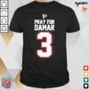 Pray for Damar 3 Atlanta falcons t-shirt Pray for Damar 3 Atlanta falcons t shirt