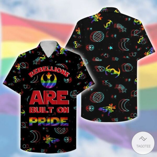 Rebellions Are Built On Pride LGBT hot Hawaiian Shirt National Coming Out Day gift