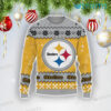 Steelers Christmas Sweater Big Logo Pittsburgh Steelers Gift Steelers Christmas Sweater Big Logo Pittsburgh Steelers Gift