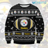 Steelers Christmas Sweater Black Football Pittsburgh Steelers Gift Steelers Christmas Sweater Black Football Pittsburgh Steelers Gift