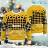 Steelers Christmas Sweater Criss Cross Pattern Pittsburgh Steelers Gift Steelers Christmas Sweater Criss Cross Pattern Pittsburgh Steelers Gift