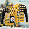 Steelers Christmas Sweater Logo Pattern Pittsburgh Steelers Gift Steelers Christmas Sweater Logo Pattern Pittsburgh Steelers Gift
