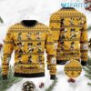 Steelers Christmas Sweater Mickey Mouse Pattern Pittsburgh Steelers Gift Steelers Christmas Sweater Mickey Mouse Pattern Pittsburgh Steelers Gift