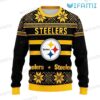Steelers Ugly Sweater Gold Black Pittsburgh Steelers Gift Steelers Ugly Sweater Gold Black Pittsburgh Steelers Gift