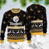 Steelers Ugly Sweater Reindeer Heart Christmas Pittsburgh Steelers Gift Steelers Ugly Sweater Reindeer Heart Christmas Pittsburgh Steelers Gift