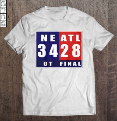 Super Bowl LI New England Patriots 34-28 Atlanta Falcons Gift Top