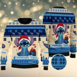 Tennessee Titans NFL Stitch Ugly Christmas Sweater