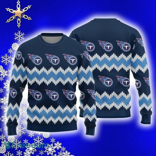 Tennessee Titans NFL Teams Pattern Knitted Sweater For Christmas