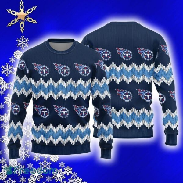 Tennessee Titans NFL Teams Pattern Knitted Sweater For Christmas