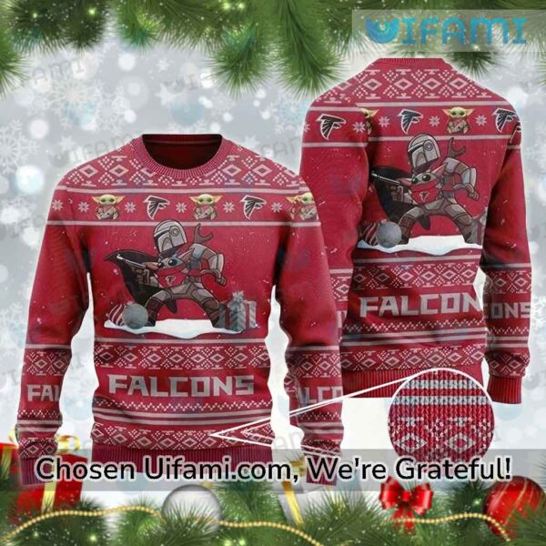 Ugly Sweater Atlanta Falcons Exciting Boba Fett Falcons Gift