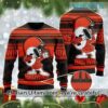 Ugly Sweater Browns Best-selling Snoopy Cleveland Browns Gifts For Dad Ugly Sweater Browns Best selling Snoopy Cleveland Browns Gifts For Dad