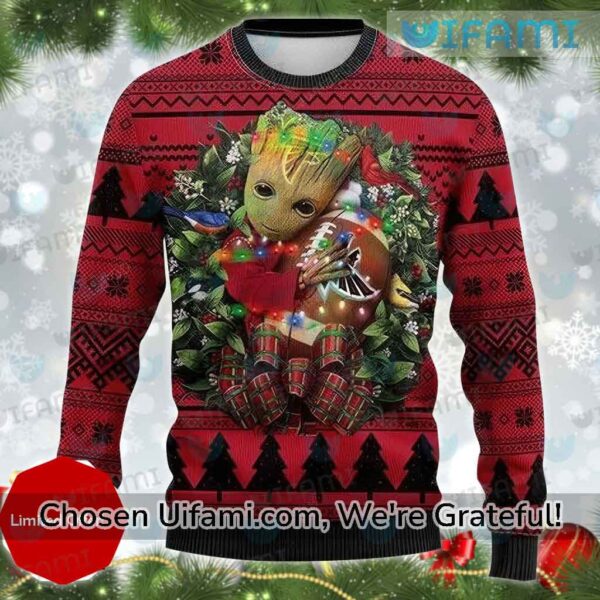 Ugly Sweater Falcons Superb Baby Groot Atlanta Falcons Gift