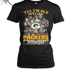 Yes I Am Old But I Saw Packers Back 2 Back Superbowl Champions First World Championship Game AFL Vs NFL Superbowl II T-Shirt Yes I Am Old But I Saw Packers Back 2 Back Superbowl Champions First World Championship Game AFL Vs NFL Superbowl II T Shirt 5