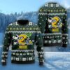 green bay packers cute the snoopy show football helmet 3d ugly christmas sweater christmas gift for sport fans 600x600 1