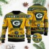 Green Bay Packers Football Team Logo Personalized Christmas Ugly Sweater- Christmas Gifts 2023
