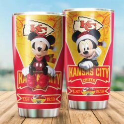 Kansas City Chiefs NFL Tumbler Mickey v2