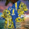 Los Angeles Rams NFL Summer Hawaiian Shirt And Shorts los angeles rams nfl summer hawaiian shirt and shorts 7846 ypu8n