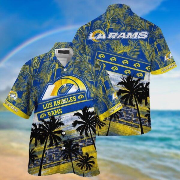 los angeles rams nfl trending summer hawaiian shirt 9684