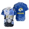 Los Angeles Rams Skull NFL Gift For Fan Hawaiian Graphic Print Short Shirt los angeles rams skull nfl gift for fan hawaiian graphic print short shirt 9305 n4xch