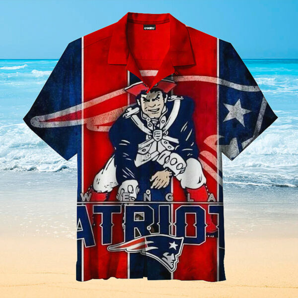 nfl New England Patriots Hawaiian Shirt 3D All Over Print