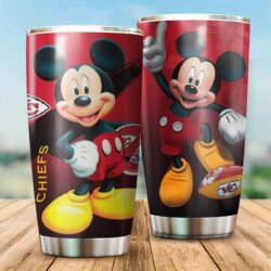 NFL Kansas City Chiefs mickey mouse Limited Edition Tumbler