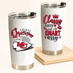 NFL Kansas City Chiefs queen limited edition Tumbler Cup