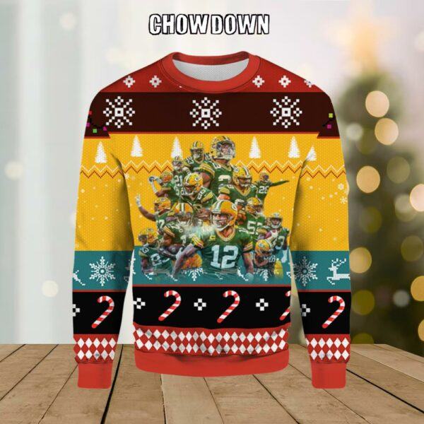 Packers Super Bowl Ugly Christmas Sweater- Christmas Gifts 2023