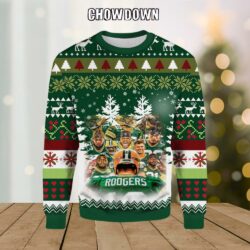 Playoffs Green Bay Packers Ugly Chritsmas Sweater- Christmas Gifts 2023