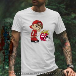 Calvin fan 49ers Shirt Pee Kansas City Chiefs super bowl 2024