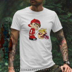 Calvin fan Chiefs Shirt Pee San Francisco 49ers super bowl 2024