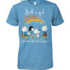 Just A Girl Who Loves Fall And Chargers T Shirt2B1 Vg6ff