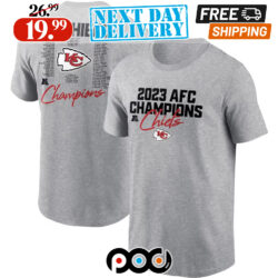 Kansas City Chiefs 2023 AFC Champions Super Bowl LVIII 2024 Shirt