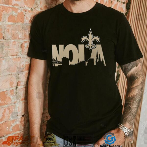 New Orleans Saints Hometown Collection NOLA T Shirt0