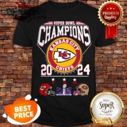 Super Bowl 2024 Champions Kansas City Chiefs Vs San Francisco 49ers Shirt